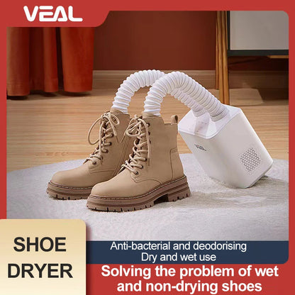 Household Electric Shoe Dryer Boots Dryer Deodorizer with Heat Dehumidifier Device Foot Warmer Heater Home Travel Use