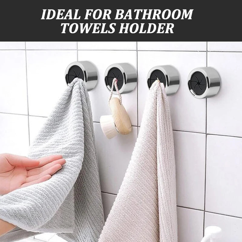 1/2/4PCS Kitchen Towel Storage Holder Racks Bathroom Self Adhesive Rag Organizer Clip Household Dishcloth Wall Hanger Hook Rack